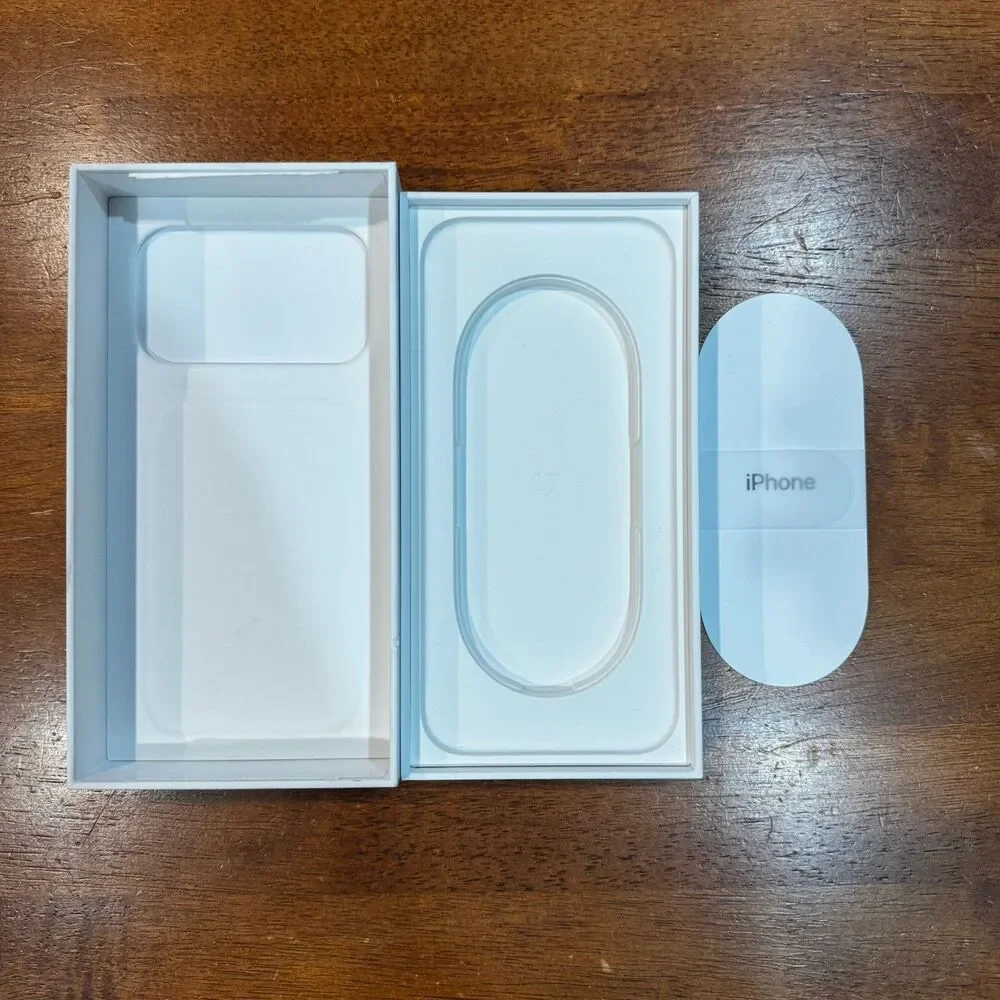 Apple A3256 iPhone 17 Pro Silver 256GB - Empty Box ONLY